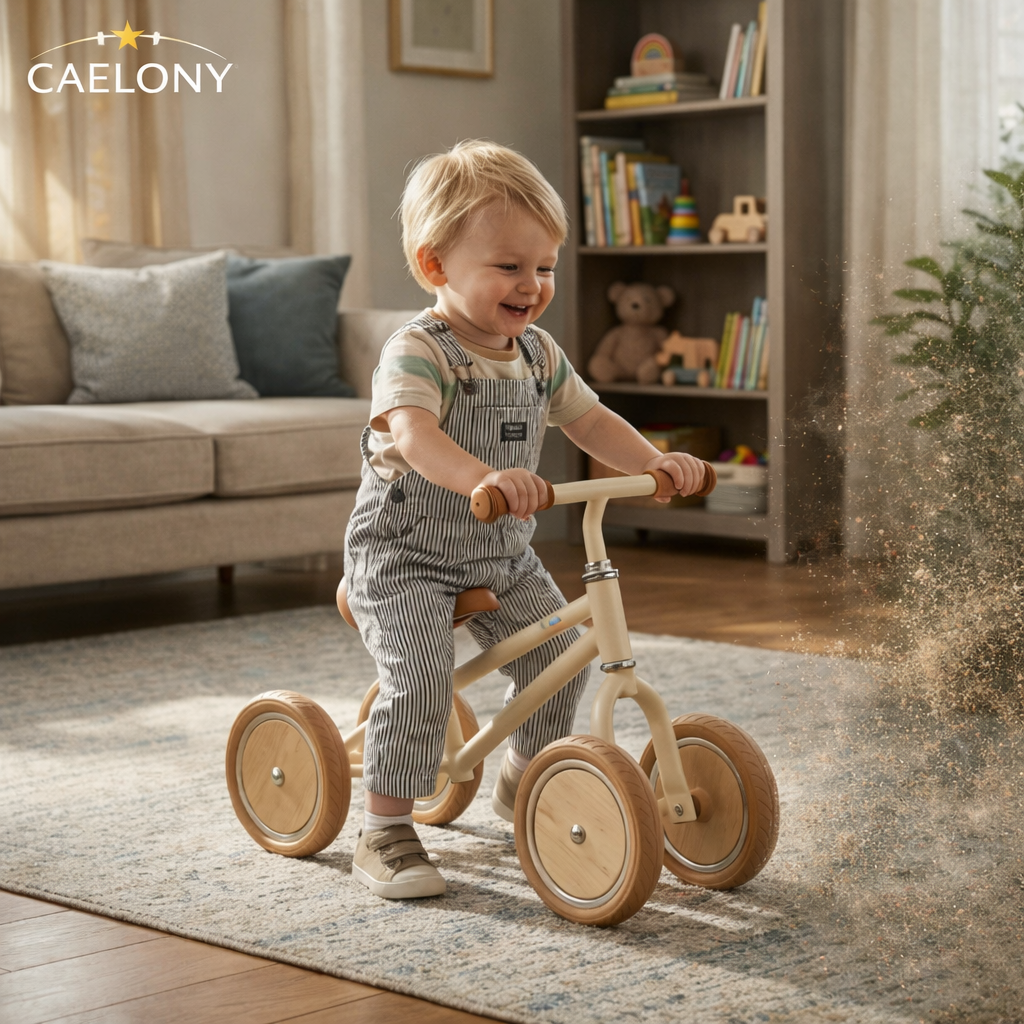 4-Wheel Baby Balance Bike